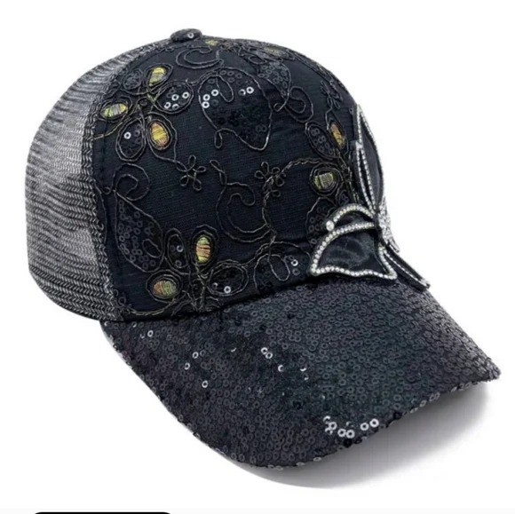New 1 3D Butterfly Breathable Baseball Cap - Picture 6 of 7